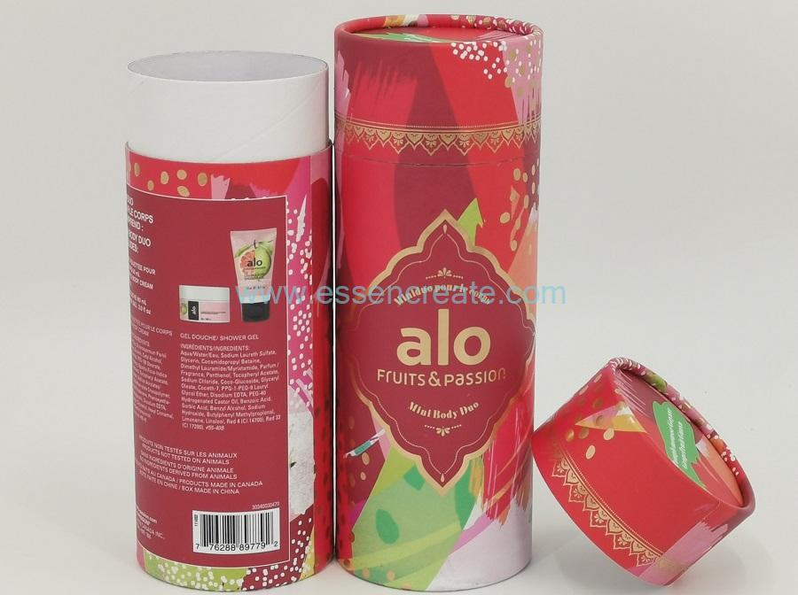 Vasilha de papel para embalagem de gel de banho Vasilha de papel para embalagem de gel de banho
