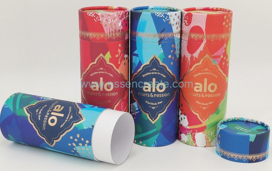 Vasilha de papel para embalagem de creme corporal Vasilha de papel para embalagem de creme corporal