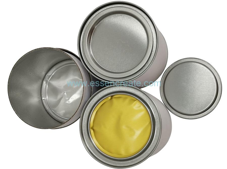 Latas de papel composto à prova de ar