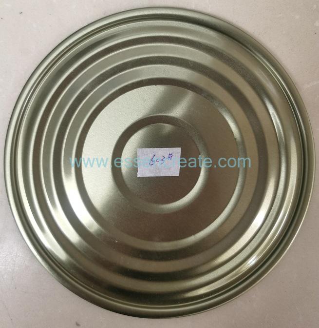603 tampas para latas de alimentos