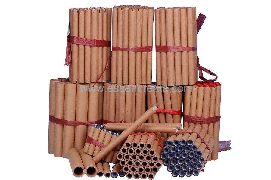 Tubo industrial do cartão da tubulação espiral do núcleo de matéria têxtil do papel de rolo de Kraft