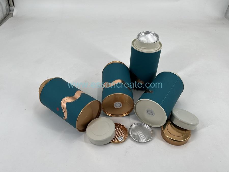 latas para chá