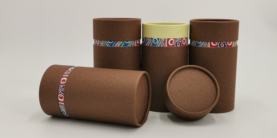 lata de chá biodegradável de papel personalizado oem lata de chá biodegradável de papel personalizado oem