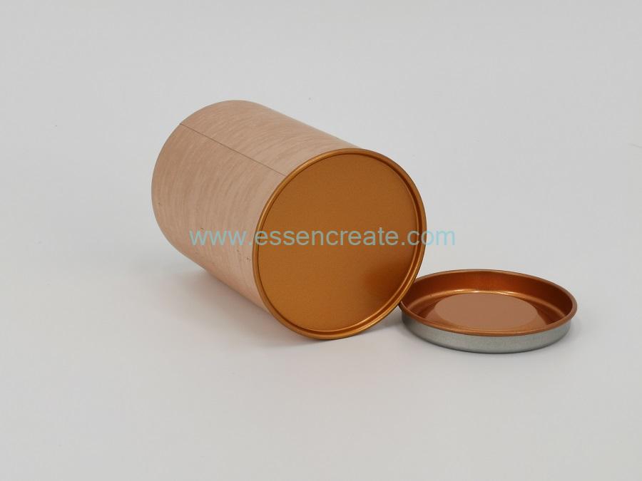lata de chá com colher