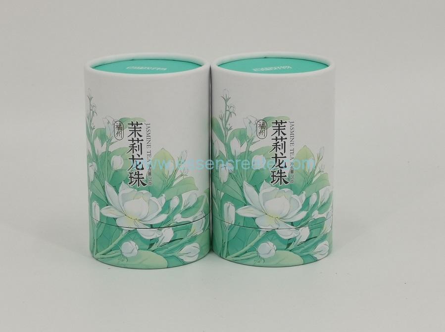 latas de chá perfumadas