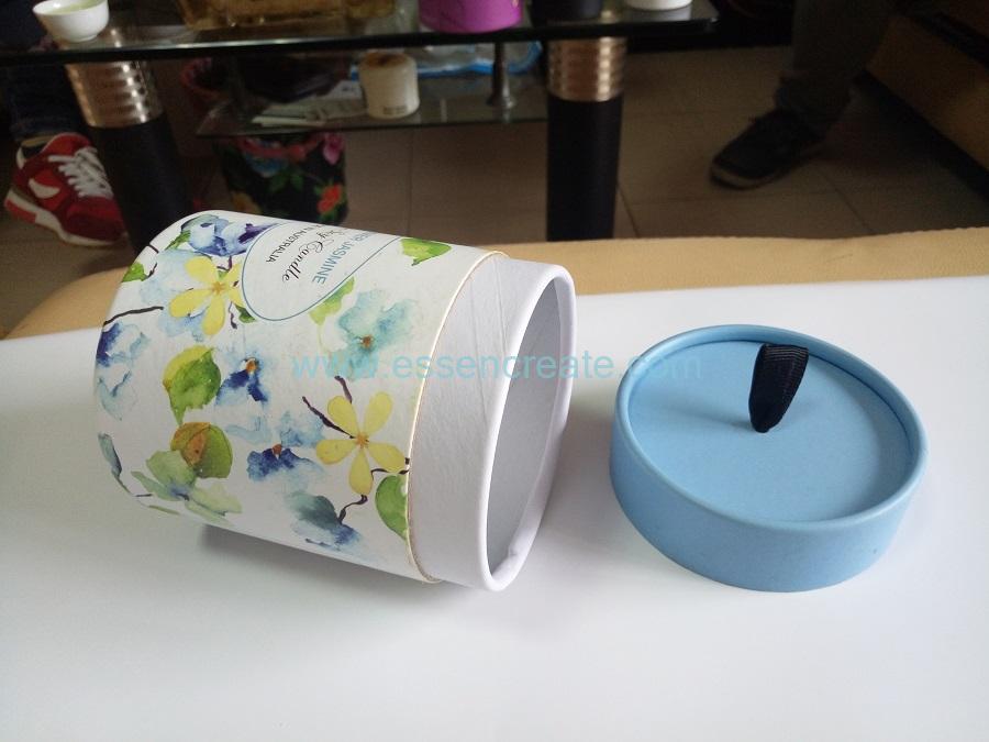 caixa de vela de tubo