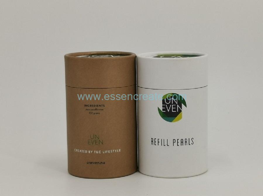 tubo de chapstick de papel