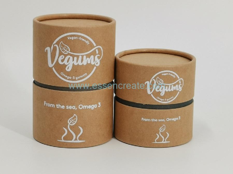 tubo de papel para café