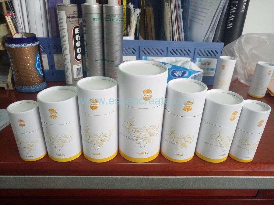 embalagem de tubo de papel de camiseta
