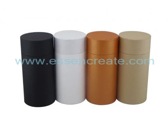 tubo de papelão de papel de embalagem de embalagem de extremidade plana