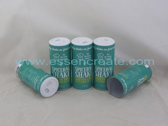 tubo de papel shaker pimenta