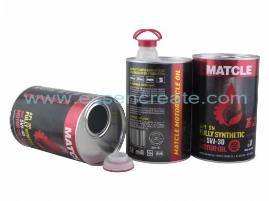 latas de papel para cilindro de embalagem de óleo de motor