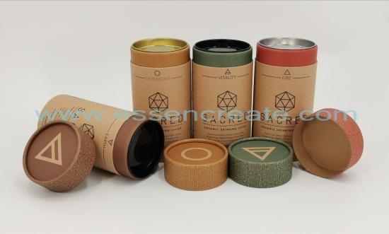 Cacao Packaging Paper Tube