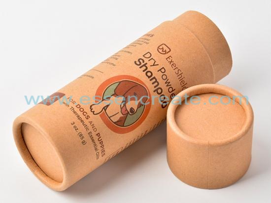 Dry Powder Shampoo For Dog And Puppies Paper Tube