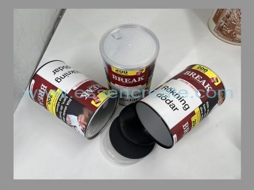 Latas de papel para embalagem de cigarro e tabaco