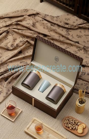 There Are Two Tin Cans In The Gift Box