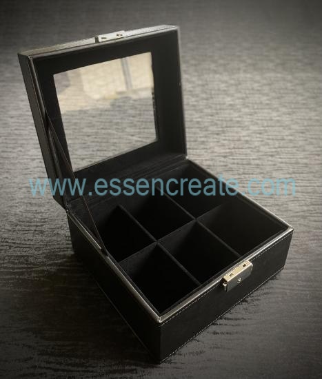 Exquisite Tea Set Leather Gift Box Packaging