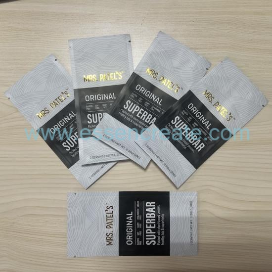 Sacos de alumínio personalizados com vedação de três lados