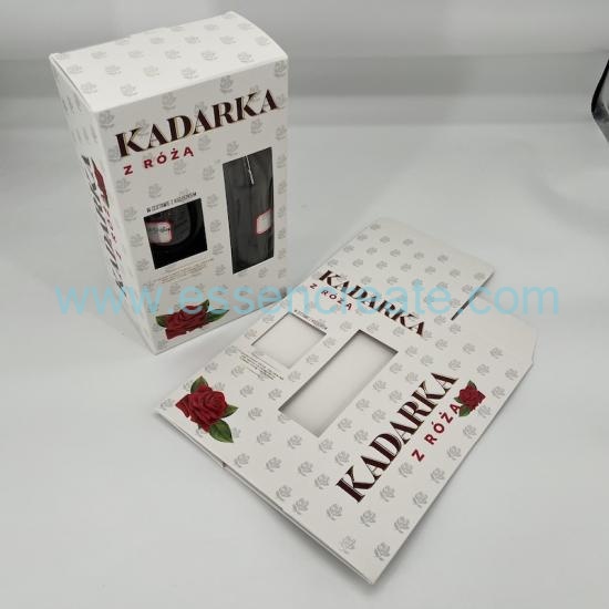 Foldable Rose Wine Glass Packaging Box