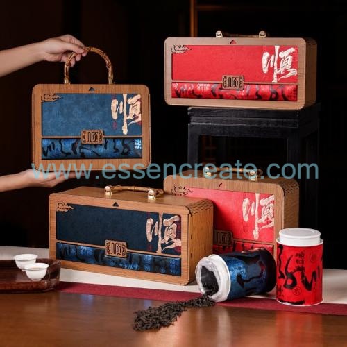 Custom Wooden Tea Packaging