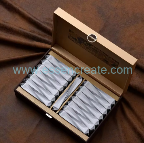 Custom Leather Tea Packaging