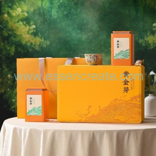 Custom Leather Tea Packaging Box
